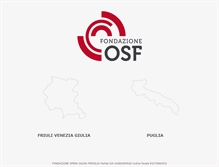 Tablet Screenshot of fondazioneosf.it